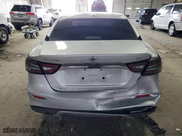 2021 Nissan Maxima SV with VIN 1N4AA6CV6MC514957, listed as a Copart auction lot 47080395 with 63,236 mi miles and Salvage Title. Bid and sale history available at carsss.com. Image 6.