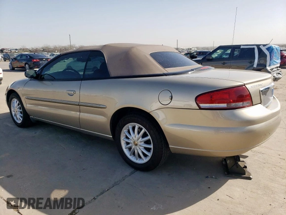 2003 Chrysler Sebring with VIN 1C3EL55T93N505883, listed as a Copart auction lot 49067745 with 14,806 mi miles and Salvage Title. Bid and sale history available at DreamBid. Image 2.