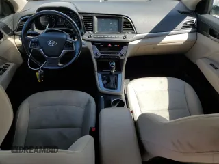 2017 Hyundai Elantra SE with VIN 5NPD84LF6HH017966, listed as a Copart auction lot 55131735 with 128,865 mi miles and Salvage Title. Bid and sale history available at DreamBid. Image 8.