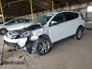 2013 Toyota RAV4 Limited with VIN 2T3DFREV9DW014649, listed as a Copart auction lot 51811225 with 124,549 mi miles and Salvage Title. Bid and sale history available at carsss.com. Image 1.