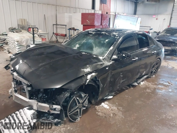 2022 Mercedes-Benz C 300 with VIN W1KAF4HB5NR013111, listed as a IAAI auction lot 41595788 with 24,248 mi miles and . Bid and sale history available at DreamBid. Image 2.