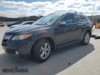2014 Acura RDX Tech Pkg with VIN 5J8TB3H56EL015232, listed as a Copart auction lot 47569255 with 142,912 mi miles and Salvage Title. Bid and sale history available at carsss.com. Image 1.