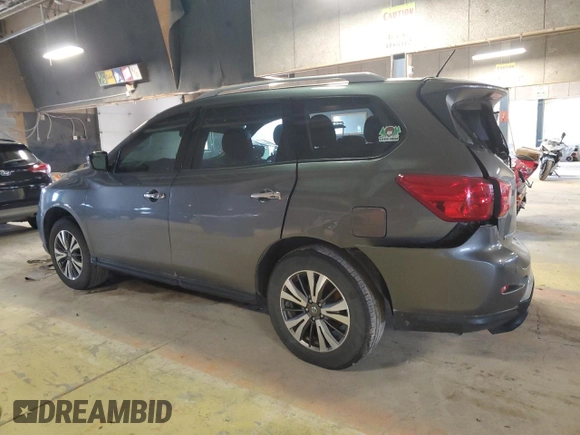 2017 Nissan Pathfinder SV z VIN 5N1DR2MM7HC648330, wystawiony jako Copart lot #52163045 z przebiegiem 138 602 mil mil oraz Szkoda całkowita • Salvage title. Historia ofert i sprzedaży dostępna na DreamBid. Obrazek 2.