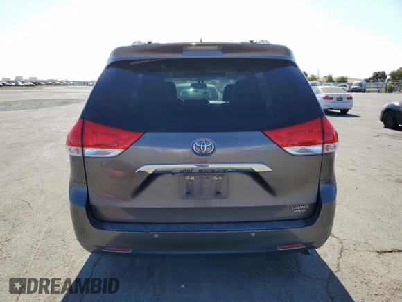 2014 Toyota Sienna Limited with VIN 5TDDK3DC0ES081720, listed as a Copart auction lot 63143875 with 213,928 mi miles and Clean title. Bid and sale history available at DreamBid. Image 6.
