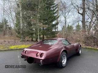 1977 Chevrolet Corvette with VIN 1Z37L7S406085, listed as a Copart auction lot 47113155 with 78,353 mi miles and Clean title. Bid and sale history available at DreamBid. Image 4.