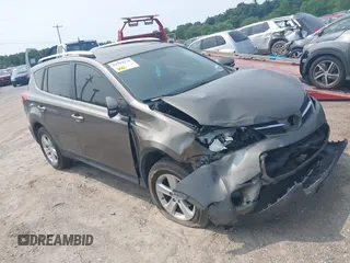 2013 Toyota RAV4 XLE with VIN JTMRFREV0D5001544, listed as a IAAI auction lot 42393270 with 131,042 mi miles and . Bid and sale history available at DreamBid. Image 1.