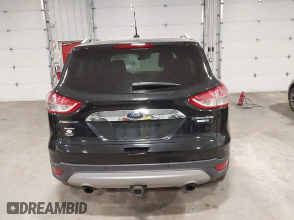 2014 Ford Escape Titanium with VIN 1FMCU9J96EUE26645, listed as a IAAI auction lot 41835893 with 83,730 mi miles. Bid and sale history available at carsss.com. Image 16.
