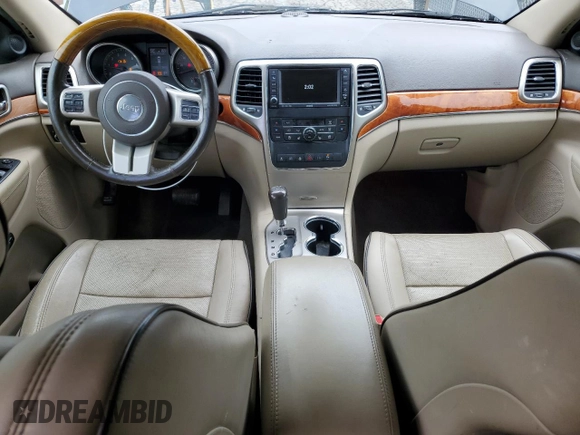 2011 Jeep Grand Cherokee Overland with VIN 1J4RR6GT3BC575026, listed as a Copart auction lot 64681125 with 119,265 mi miles and Clean title. Bid and sale history available at DreamBid. Image 8.