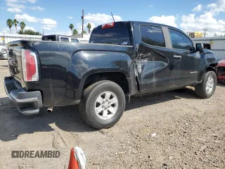 2018 GMC Canyon 2WD with VIN 1GTG5BEA0J1105758, listed as a Copart auction lot 74527294 with 103,259 mi miles and Salvage Title. Bid and sale history available at carsss.com. Image 3.