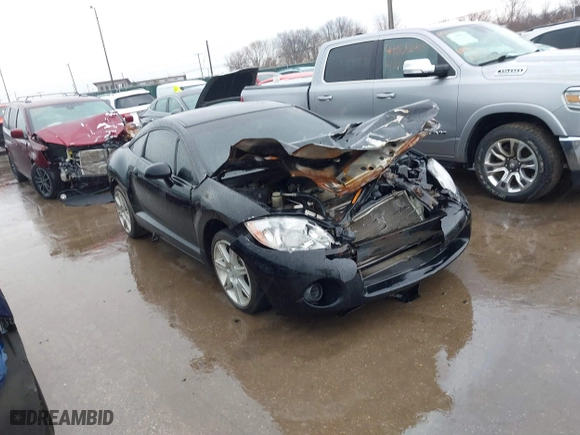 2007 Mitsubishi Eclipse SE with VIN 4A3AK64F77E072243, listed as a IAAI auction lot 41656069 with 164,174 mi miles. Bid and sale history available at carsss.com. Image 1.
