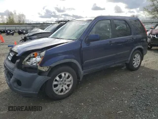 2005 Honda CR-V EX with VIN JHLRD78805C033992, listed as a Copart auction lot 52541845 with 223,175 mi miles and Salvage Title. Bid and sale history available at carsss.com. Image 1.