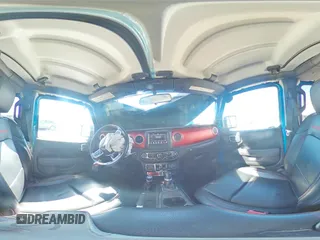 2021 Jeep Wrangler Unlimited Rubicon with VIN 1C4HJXFN0MW657623, listed as a Copart auction lot 46234085 with 32,709 mi miles and Salvage Title. Bid and sale history available at DreamBid. Image 16.