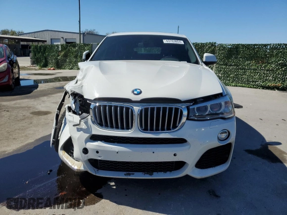 2015 BMW X4 xDrive35i with VIN 5UXXW5C54F0E87831, listed as a Copart auction lot 43763654 with 86,297 mi miles. Bid and sale history available at carsss.com. Image 5.