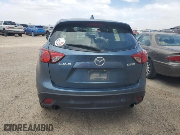 2015 Mazda CX-5 Sport with VIN JM3KE2BE8F0472199, listed as a Copart auction lot 49609725 with 145,401 mi miles and Salvage Title. Bid and sale history available at carsss.com. Image 6.