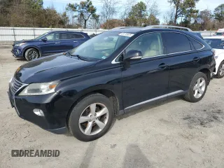 2015 Lexus RX 350 with VIN 2T2BK1BA0FC268989, listed as a Copart auction lot 48176925 with 152,533 mi miles and Salvage Title. Bid and sale history available at DreamBid. Image 1.