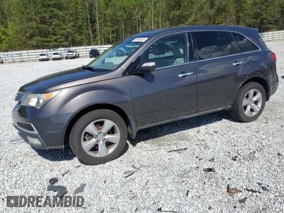 2010 Acura MDX Technology Pkg with VIN 2HNYD2H69AH515839, listed as a Copart auction lot 52649535 with 209,859 mi miles and Clean Title. Bid and sale history available at carsss.com. Image 1.