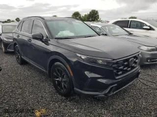 2023 Honda CR-V Hybrid Sport with VIN 2HKRS5H57PH715059, listed as a Copart auction lot 73953904 with 0 mi miles and Non Repairable. Bid and sale history available at carsss.com. Image 4.