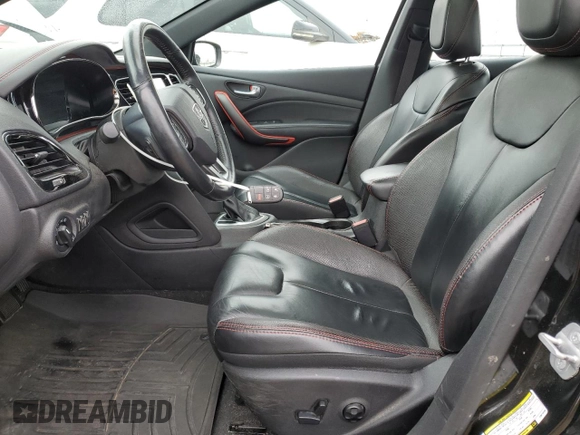 2014 Dodge Dart GT with VIN 1C3CDFEB2ED914446, listed as a Copart auction lot 58241365 with 62,688 mi miles and Salvage title. Bid and sale history available at DreamBid. Image 7.