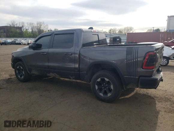 2020 Ram 1500 Rebel with VIN 1C6SRFLT5LN154225, listed as a Copart auction lot 53859515 with 88,907 mi miles and Salvage title. Bid and sale history available at DreamBid. Image 2.
