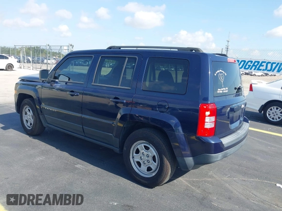 2014 Jeep Patriot Sport z VIN 1C4NJPBB0ED789549, wystawiony jako IAAI lot #42285134 z przebiegiem 103 561 mil mil oraz . Historia ofert i sprzedaży dostępna na DreamBid. Obrazek 3.