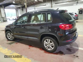 2017 Volkswagen Tiguan S with VIN WVGBV7AX8HK016490, listed as a Copart auction lot 56222815 with 48,439 mi miles and Salvage Title. Bid and sale history available at DreamBid. Image 2.