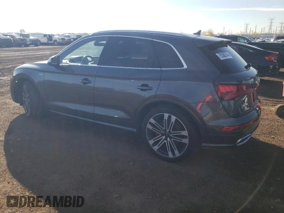 2018 Audi SQ5 Prestige with VIN WA1C4AFY0J2182559, listed as a Copart auction lot 78386744 with 43,670 mi miles and Salvage Title. Bid and sale history available at DreamBid. Image 2.