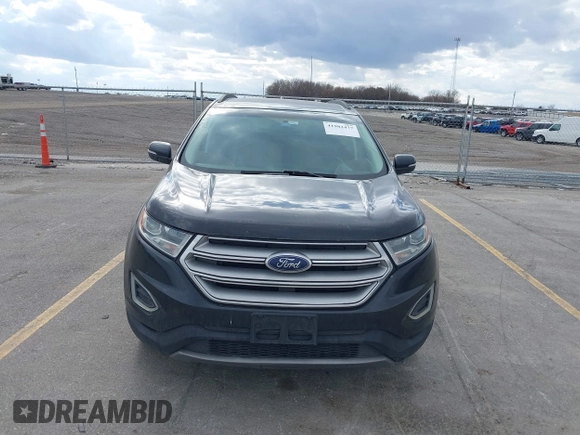 2015 Ford Edge SEL with VIN 2FMTK3J94FBB47320, listed as a IAAI auction lot 41982477 with 136,005 mi miles. Bid and sale history available at carsss.com. Image 12.