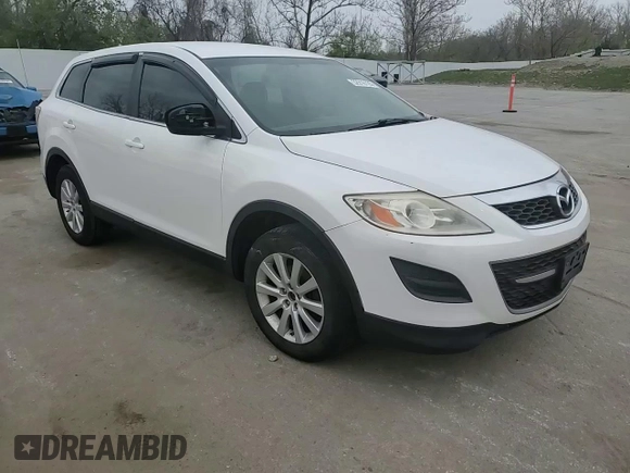 2010 Mazda CX-9 Sport with VIN JM3TB2MA1A0234405, listed as a Copart auction lot 52916135 with 183,646 mi miles and Salvage Title. Bid and sale history available at DreamBid. Image 12.