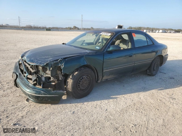 2000 Buick Century Custom with VIN 2G4WS52J9Y1251828, listed as a Copart auction lot 44252585 with 0 mi miles and Salvage Title. Bid and sale history available at carsss.com. Image 1.
