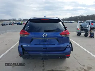 2018 Nissan Rogue SV with VIN 5N1AT2MV5JC711525, listed as a IAAI auction lot 41887956 with 153,893 mi miles. Bid and sale history available at carsss.com. Image 17.