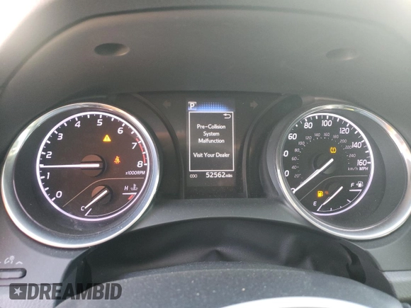 2020 Toyota Camry LE with VIN 4T1C11AK5LU944417, listed as a Copart auction lot 47455145 with 52,562 mi miles and Salvage Title. Bid and sale history available at DreamBid. Image 9.