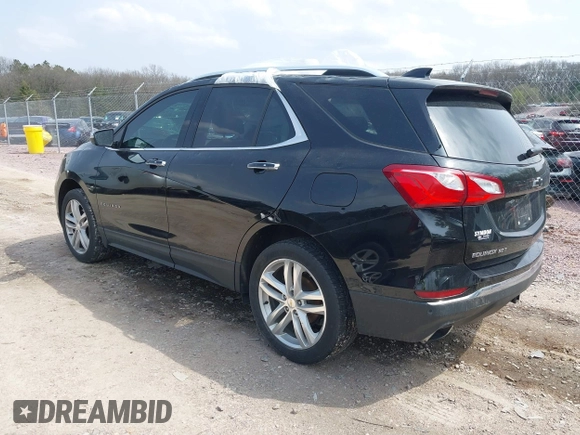 2019 Chevrolet Equinox Premier z VIN 2GNAXYEX5K6143922, wystawiony jako IAAI lot #42134219 z przebiegiem 105 496 mil mil oraz . Historia ofert i sprzedaży dostępna na DreamBid. Obrazek 3.