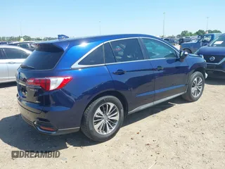 2017 Acura RDX w/Advance Pkg with VIN 5J8TB4H77HL020371, listed as a IAAI auction lot 41983576 with 117,146 mi miles. Bid and sale history available at carsss.com. Image 4.