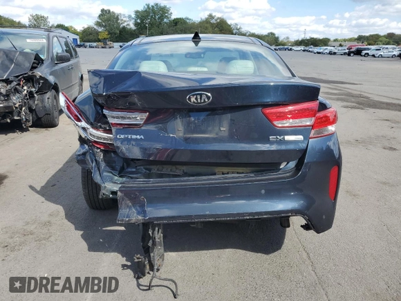 2017 Kia Optima Hybrid EX with VIN KNAGU4LE9H5010569, listed as a Copart auction lot 73963344 with 65,834 mi miles and Salvage Title. Bid and sale history available at carsss.com. Image 6.