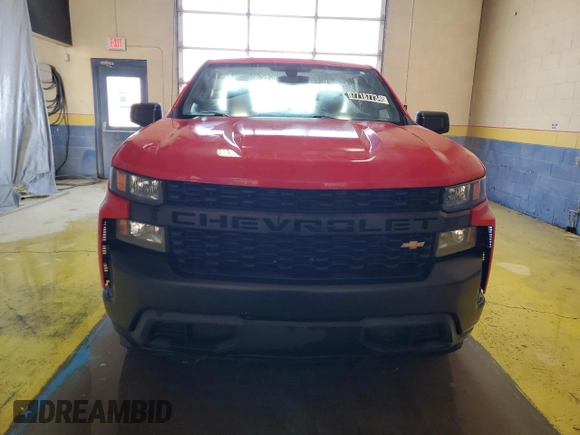 2020 Chevrolet Silverado 1500 Work Truck with VIN 1GCRWAEF1LZ180131, listed as a Copart auction lot 77187734 with 144,983 mi miles and Clean Title. Bid and sale history available at DreamBid. Image 5.