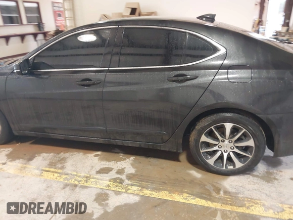 2015 Acura TLX Tech with VIN 19UUB1F5XFA003321, listed as a IAAI auction lot 41703980 with 102,227 mi miles. Bid and sale history available at carsss.com. Image 14.