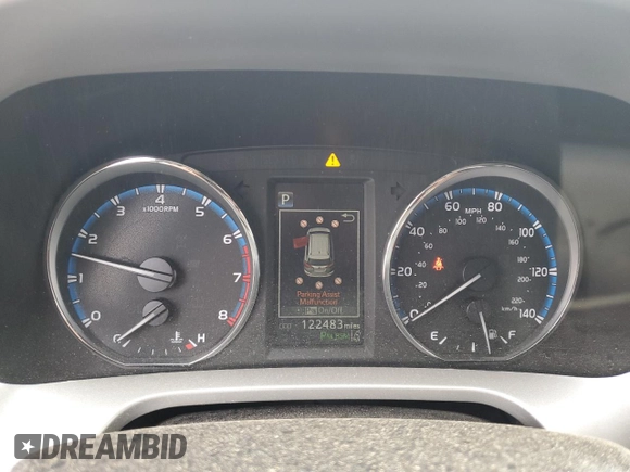 2016 Toyota RAV4 Limited with VIN 2T3DFREVXGW495077, listed as a Copart auction lot 55533505 with 122,483 mi miles and Salvage title. Bid and sale history available at DreamBid. Image 9.