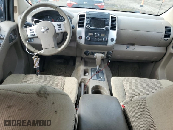 2015 Nissan Frontier S with VIN 1N6AD0EV9FN766847, listed as a Copart auction lot 60285445 with 95,918 mi miles and Salvage title. Bid and sale history available at DreamBid. Image 8.