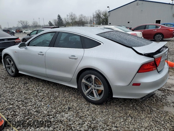 2013 Audi A7 Prestige with VIN WAU3GAFC9DN039773, listed as a Copart auction lot 52095735 with 107,246 mi miles and Salvage title. Bid and sale history available at DreamBid. Image 2.