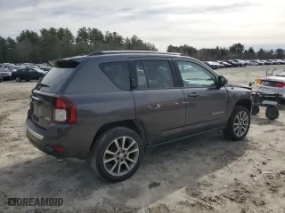 2016 Jeep Compass High Altitude Edition with VIN 1C4NJDEB8GD724218, listed as a Copart auction lot 49117955 with 121,454 mi miles and Salvage Title. Bid and sale history available at carsss.com. Image 3.