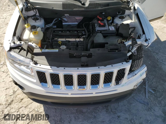 2012 Jeep Compass Sport with VIN 1C4NJCBA4CD605775, listed as a Copart auction lot 48559085 with 59,356 mi miles and Salvage Title. Bid and sale history available at carsss.com. Image 12.