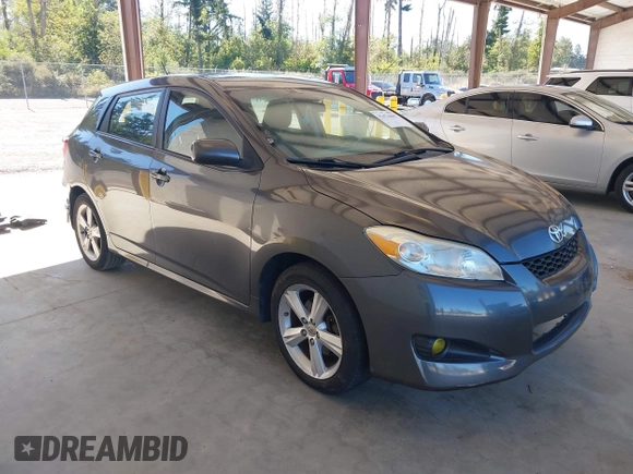 2009 Toyota Matrix S with VIN 2T1LE40E29C002546, listed as a IAAI auction lot 42674485 with 190,917 mi miles and . Bid and sale history available at DreamBid. Image 1.
