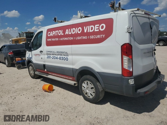 2016 Ford Transit Cargo with VIN 1FTYR1ZM3GKA60003, listed as a Copart auction lot 72225844 with 191,496 mi miles and Salvage Title. Bid and sale history available at DreamBid. Image 2.