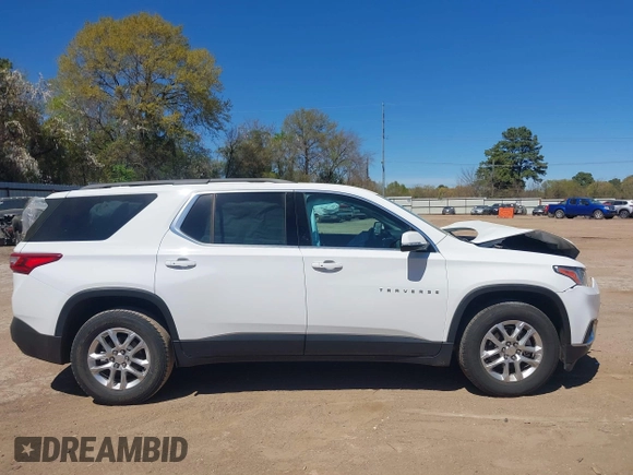 2019 Chevrolet Traverse LT with VIN 1GNERHKW4KJ141055, listed as a IAAI auction lot 41854639 with 44,675 mi miles and . Bid and sale history available at DreamBid. Image 14.