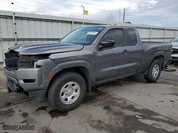 2022 Nissan Frontier S with VIN 1N6ED1CL7NN625427, listed as a Copart auction lot 86910494 with 56,283 mi miles and Salvage Title. Bid and sale history available at carsss.com. Image 1.