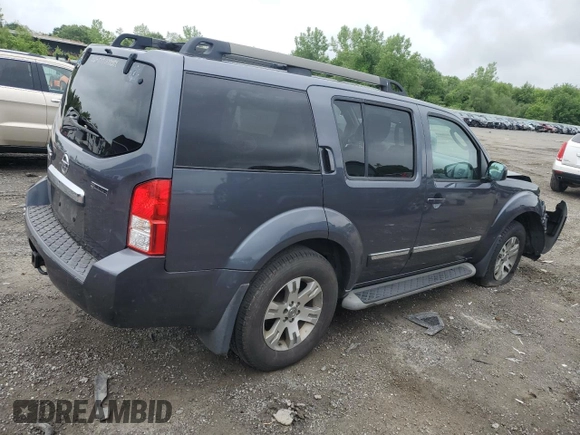 2012 Nissan Pathfinder Silver Edition with VIN 5N1AR1NB8CC607224, listed as a Copart auction lot 58164815 with 201,647 mi miles and Clean title. Bid and sale history available at DreamBid. Image 3.