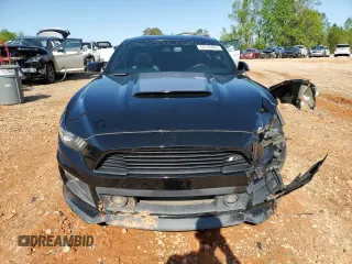 2015 Ford Mustang EcoBoost with VIN 1FA6P8TH1F5372860, listed as a Copart auction lot 52165065 with 131,237 mi miles and Clean Title. Bid and sale history available at carsss.com. Image 5.