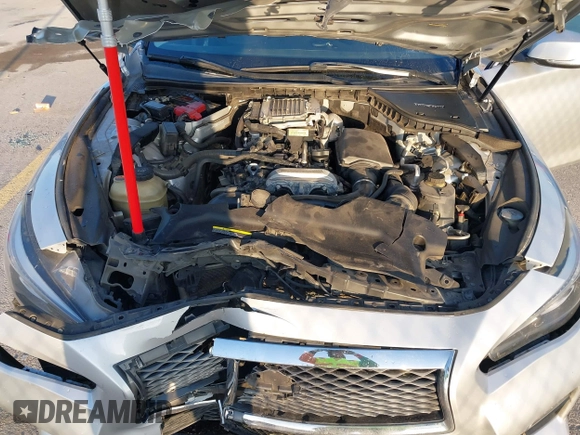2017 Infiniti Q50 Premium with VIN JN1CV7AR6HM681017, listed as a IAAI auction lot 41212271 with 141,479 mi miles and . Bid and sale history available at carsss.com. Image 10.