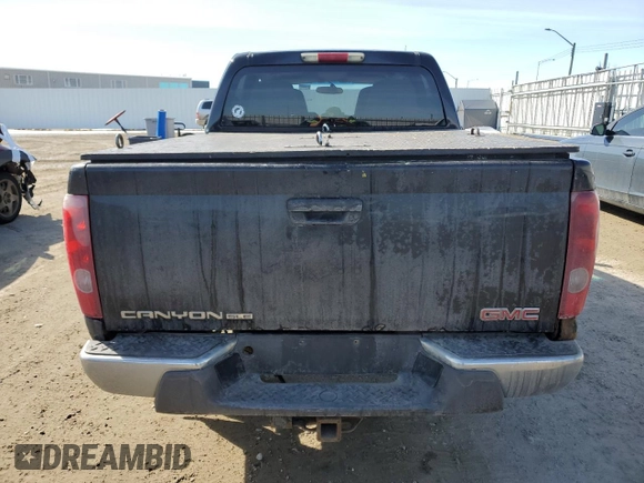 2007 GMC Canyon SLE2 with VIN 1GTDT13EX78222711, listed as a Copart auction lot 51658775 with 240,758 mi miles and Salvage Title. Bid and sale history available at carsss.com. Image 6.