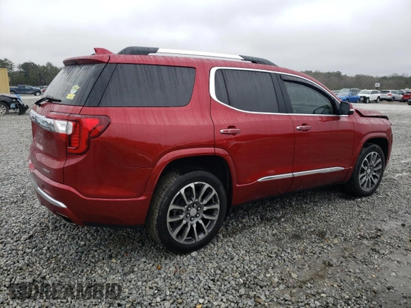 2021 GMC Acadia Denali z VIN 1GKKNXLS7MZ218250, wystawiony jako Copart lot #42729585 z przebiegiem 83 332 mil mil oraz Szkoda całkowita • Salvage title. Historia ofert i sprzedaży dostępna na DreamBid. Obrazek 3.